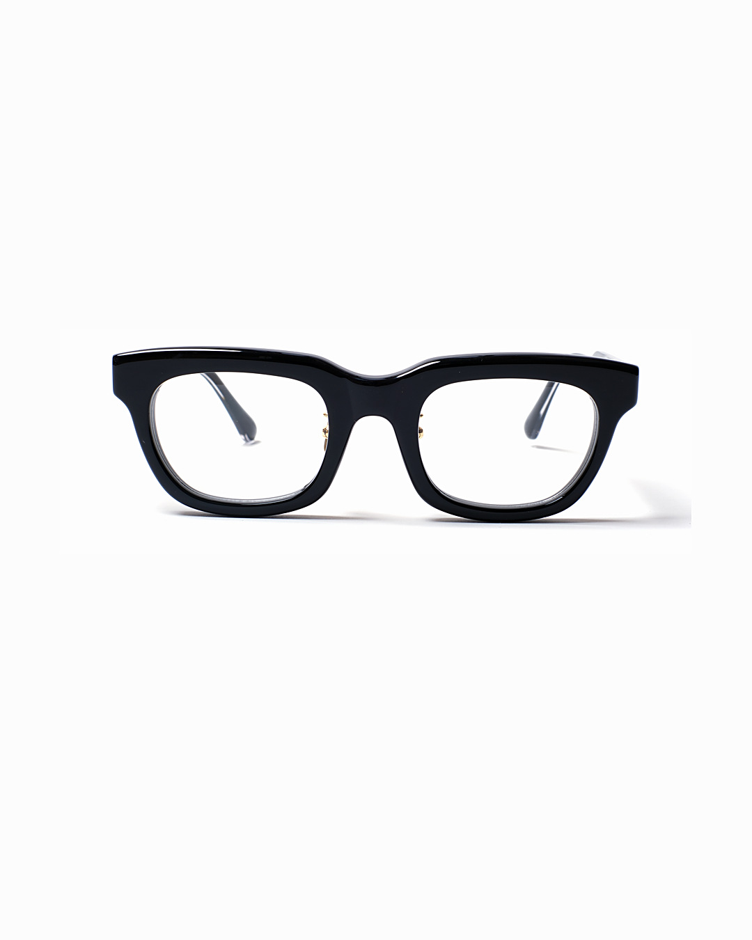 Round and square in the same acetate